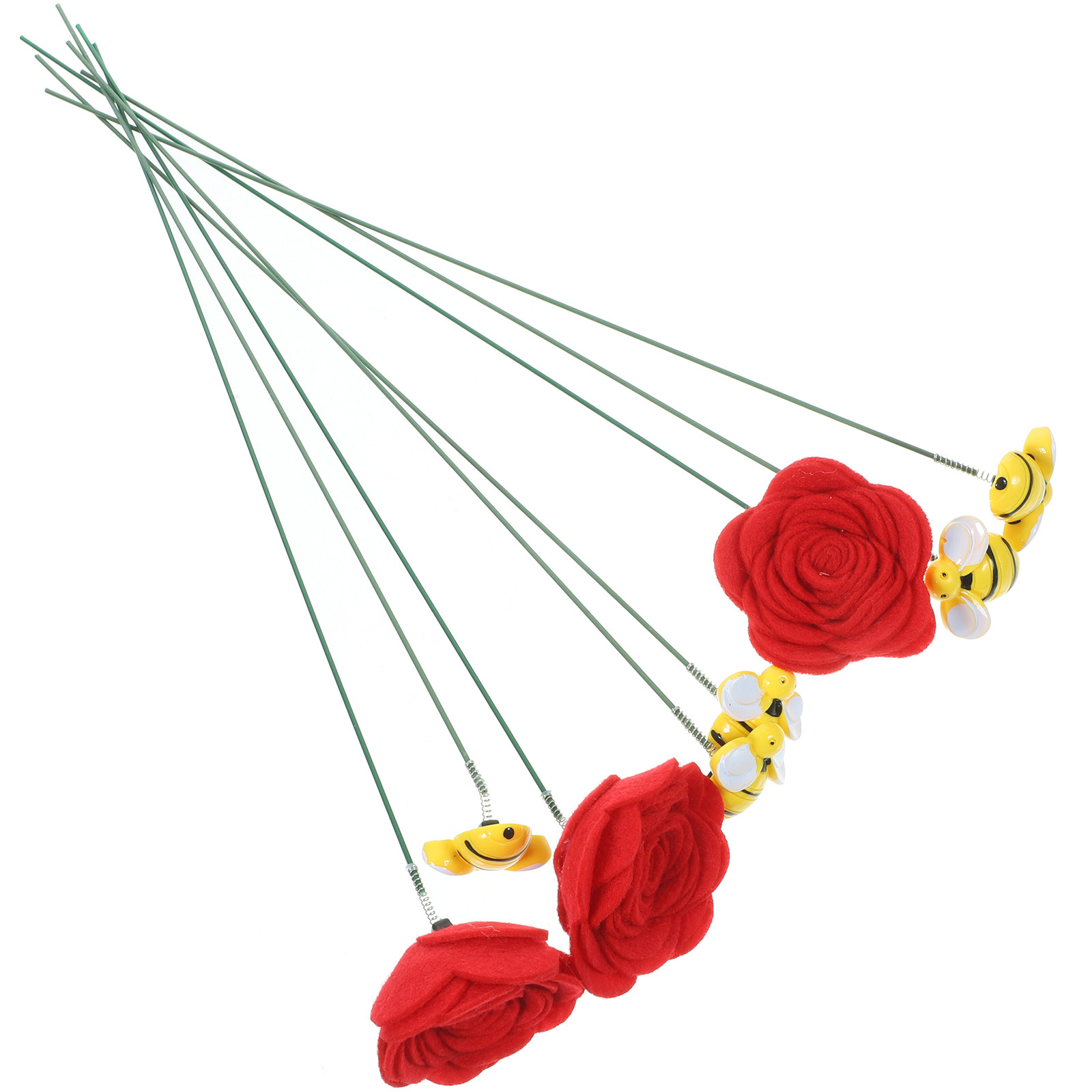 1Set Realistic Stake Decorativ - огляд і ціна Resin Art Of Flowers