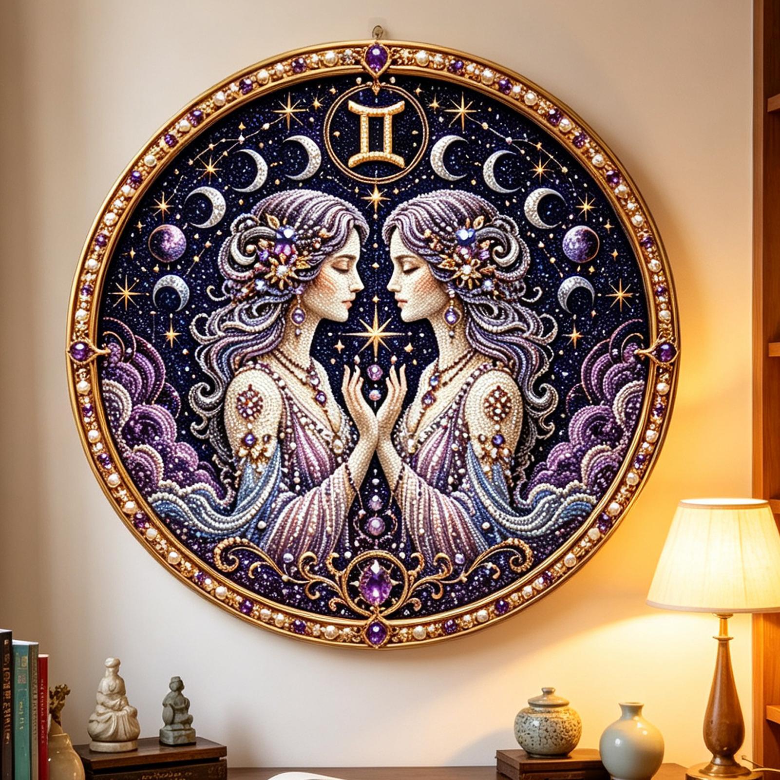 12 Zodiacs Signs Pearl Art Kit - огляд і ціна Resin Art Things