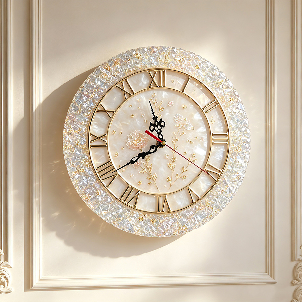 Diamond Faceted Clock Silicone - огляд і ціна Resin Art Wall Clock
