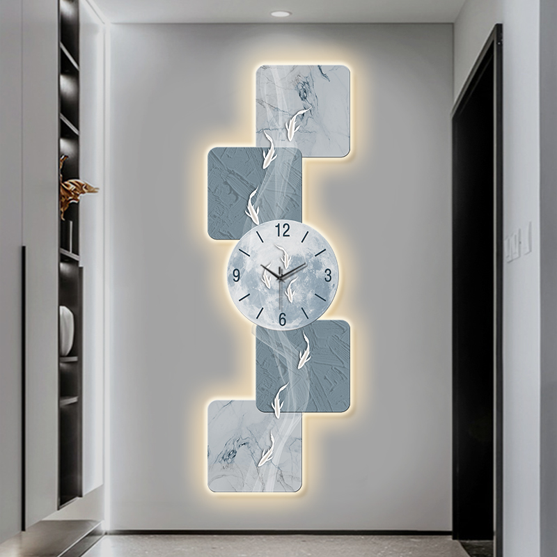 Modern Home Wall Decor Nine Fi - огляд і ціна Resin Art Wall Clock
