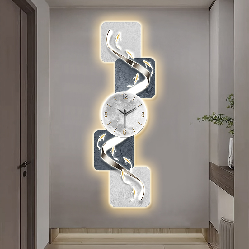 Modern Home Wall Decor Nine Fi - огляд і ціна Resin Art Wall Clock