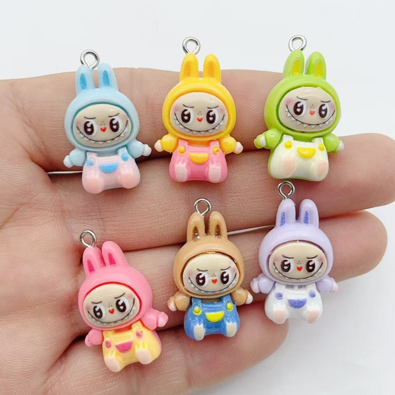 10Pcs Kawaii Rabbit Strawberry - огляд і ціна Resin Art Engagement