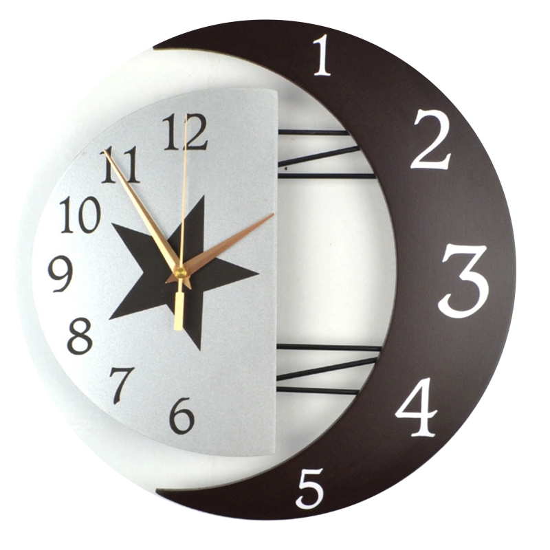 Modern Mute Wall Clock Move Si - огляд і ціна Resin Art Wall Clock