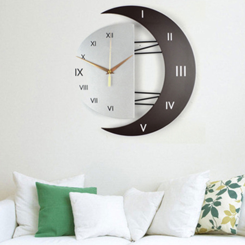 Modern Mute Wall Clock Move Si - огляд і ціна Resin Art Wall Clock