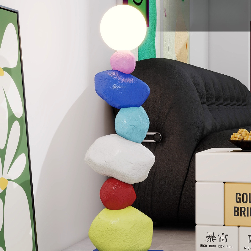 Designer Colorful Resin Statue - огляд і ціна Resin Art Floor Design