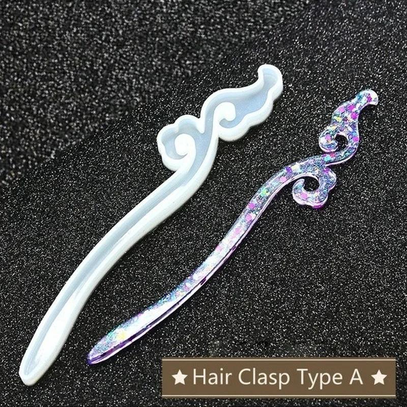 New Transparent Hairpin Silico - огляд і ціна Resin Art Notes