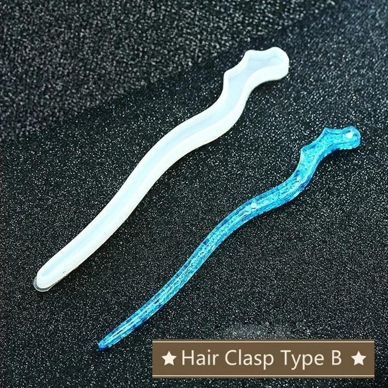 New Transparent Hairpin Silico - огляд і ціна Resin Art Notes