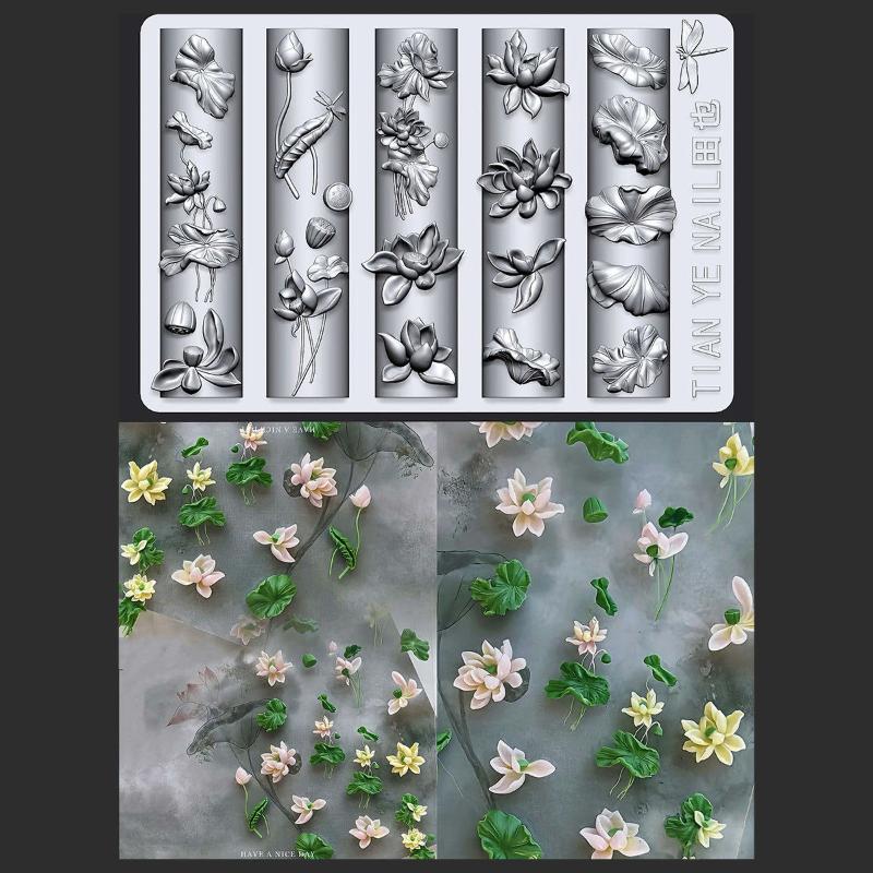 Z. Flowers Series 3D Curved Na - огляд і ціна Resin Art Zone