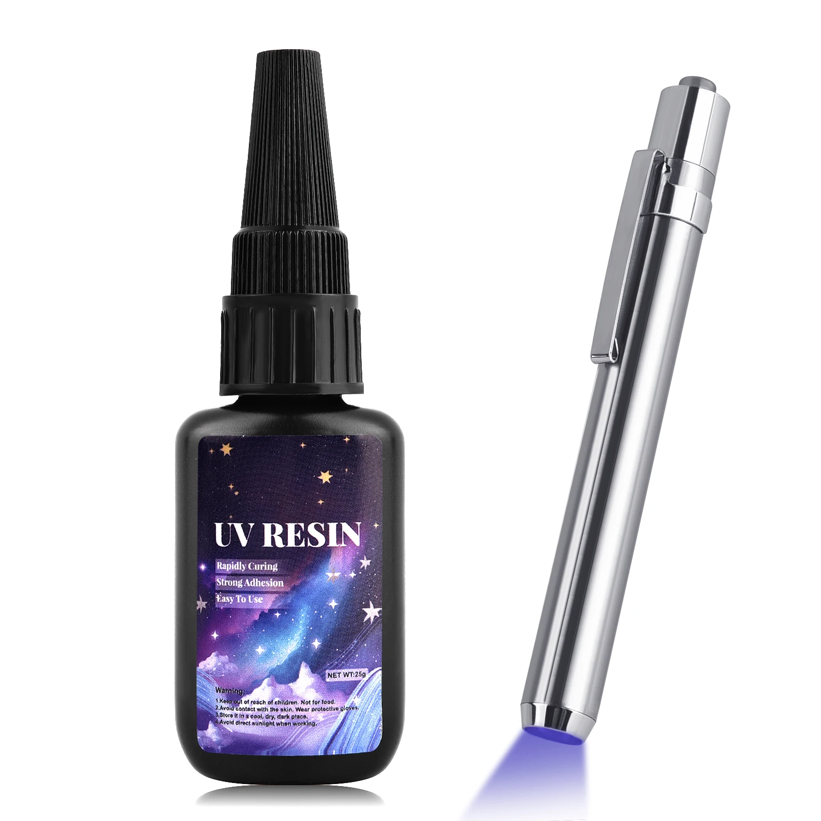 25g Quick-Drying UV Resin Glue - огляд і ціна Resin Art Things
