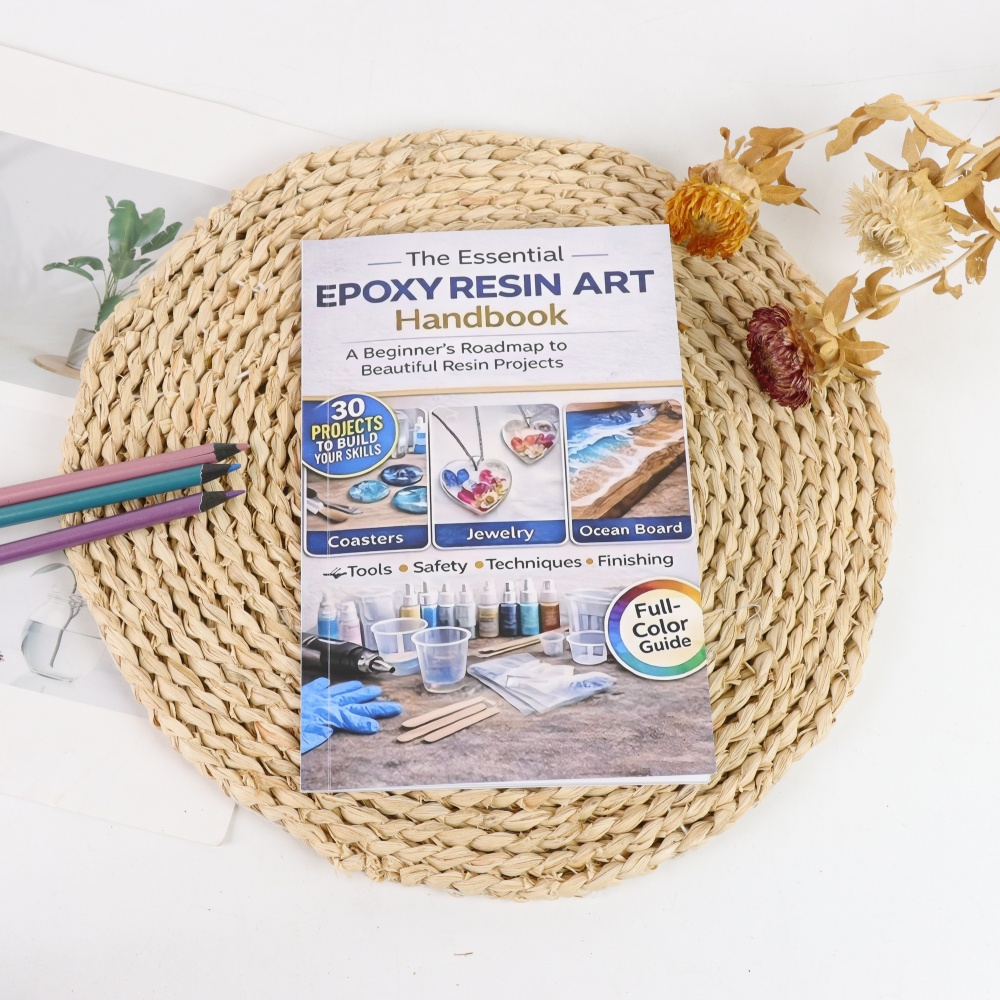 Epoxy Resin Art Handbook, 30 D - огляд і ціна Resin Art Guide Free