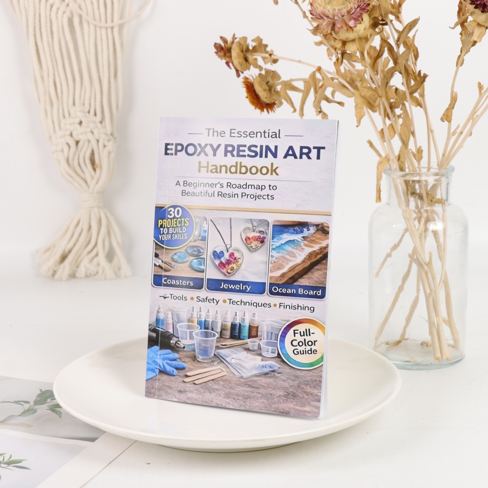 Epoxy Resin Art Handbook, 30 D - огляд і ціна Resin Art Guide Free