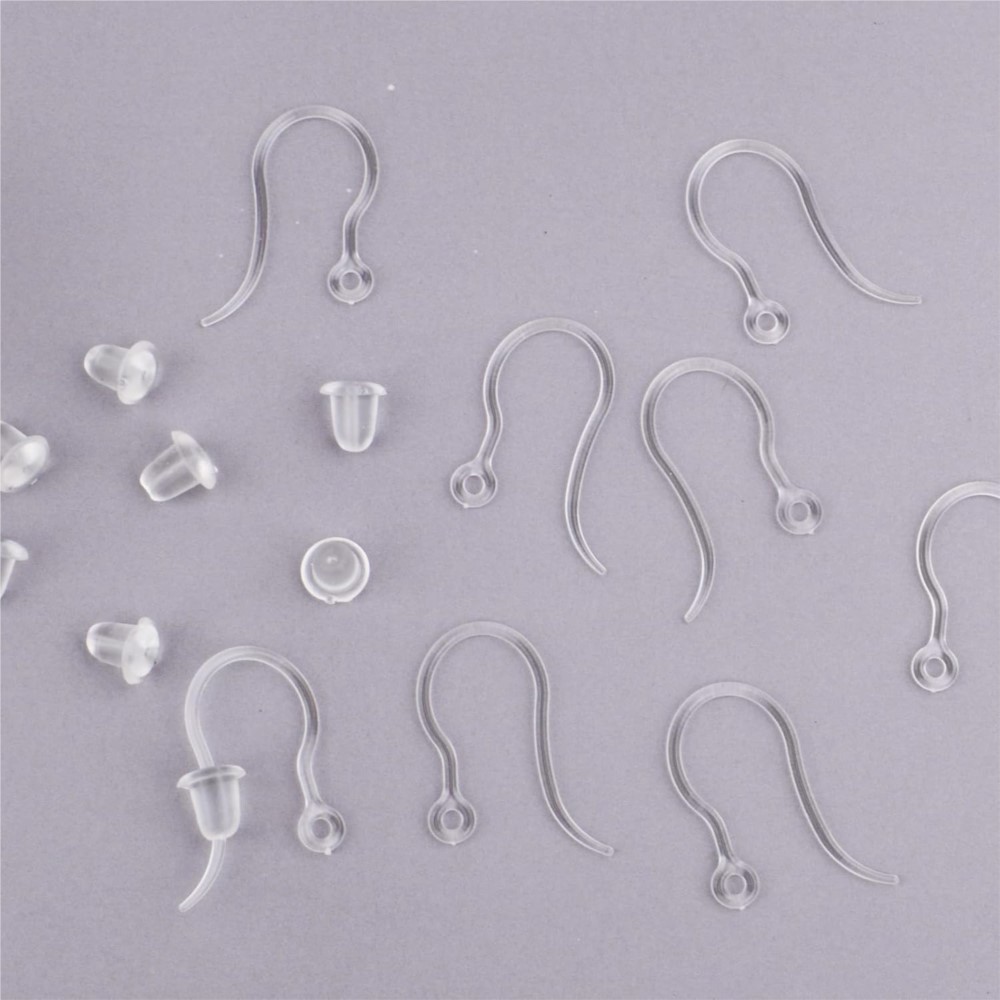 40pcs Clear Plastic Earring Ho - огляд і ціна Resin Art Notes