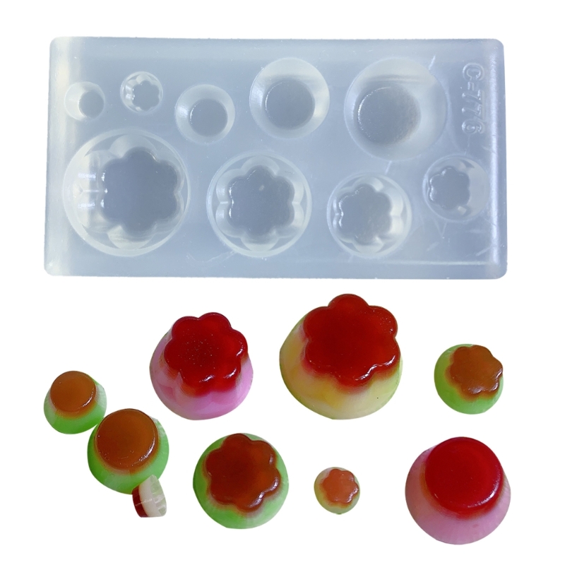 Cute Pudding Shape Silicone Mo - огляд і ціна Resin Art Epoxy