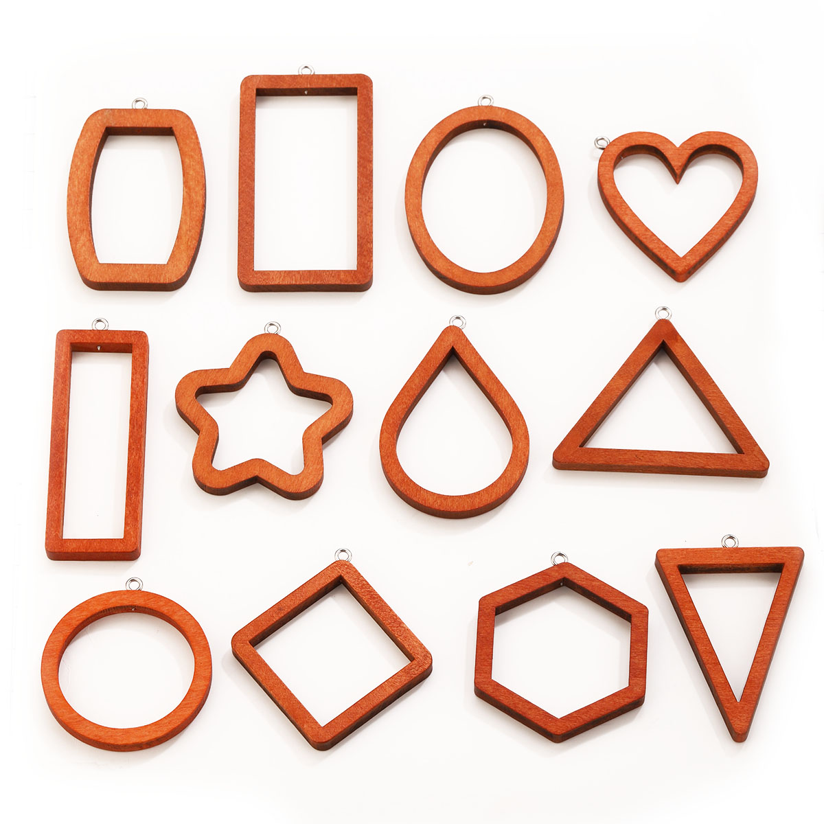10PCS Triangle Rectangle Wood  - огляд і ціна Resin Art Engagement