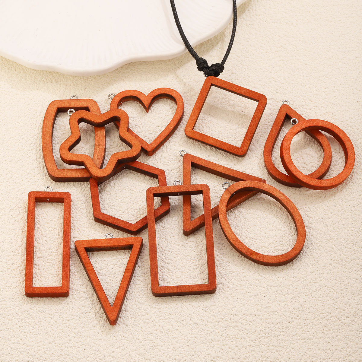10PCS Triangle Rectangle Wood  - огляд і ціна Resin Art Engagement