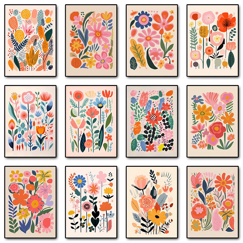 Vintage Mid Century Floral Ill - огляд і ціна Resin Art Of Flowers