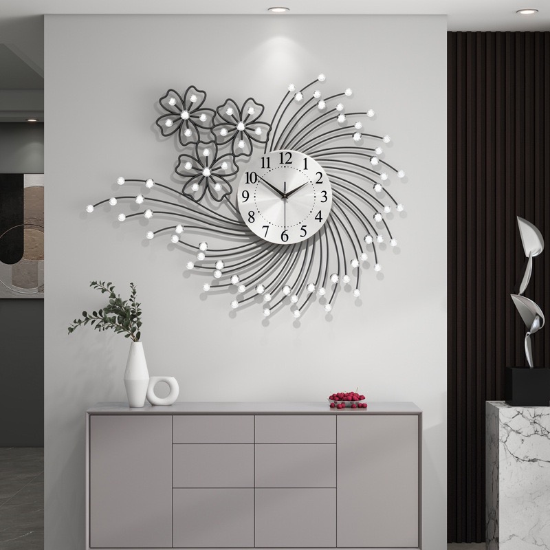 Luxury wall clock living room  - огляд і ціна Resin Art Wall Clock