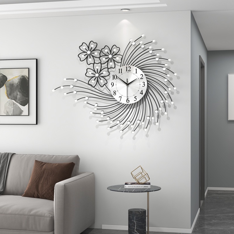 Luxury wall clock living room  - огляд і ціна Resin Art Wall Clock