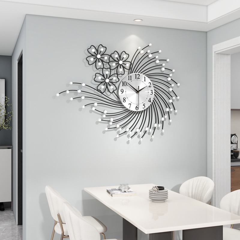 Luxury wall clock living room  - огляд і ціна Resin Art Wall Clock