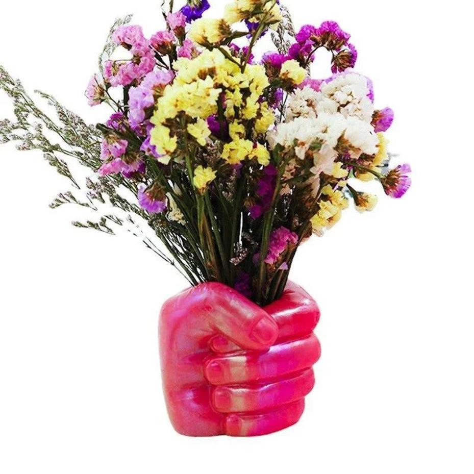 Plump Body Butt Art Flower Pot - огляд і ціна Resin Art Of Flowers