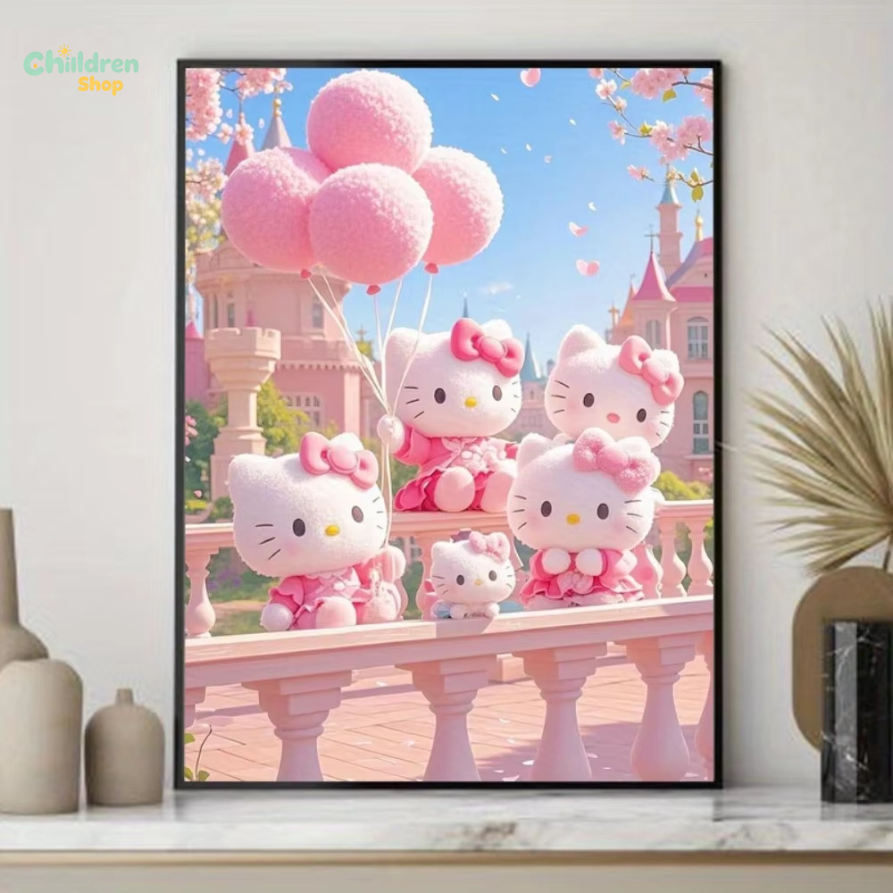 Full Drill Sanrio Hello Kitty  - огляд і ціна Resin Art Frame