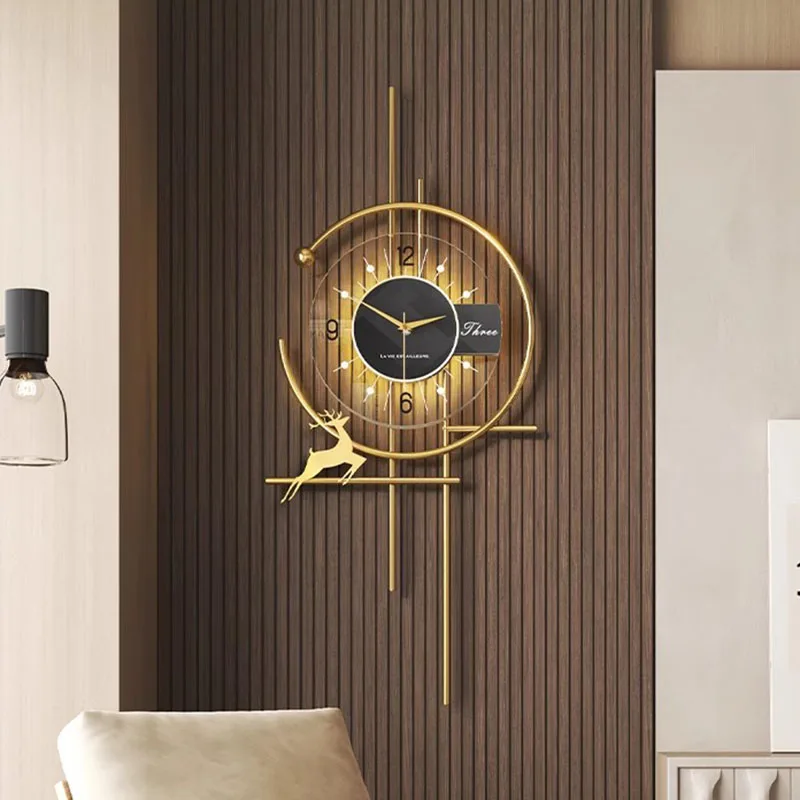 Popular Dining Room Wall Clock - огляд і ціна Resin Art Wall Clock