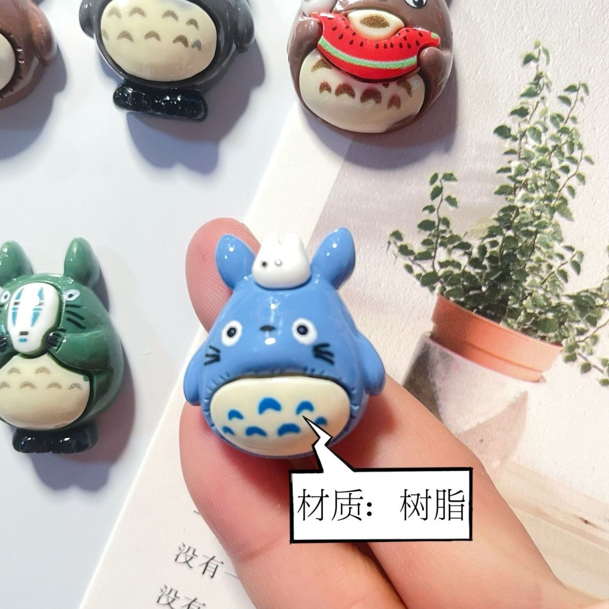 Totoro Anime Resin Fridge Magn - огляд і ціна Resin Art Things